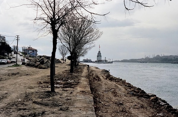 Salacak-Harem sahil yolu