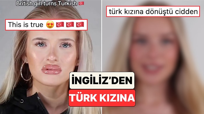 Bir Makyaj Sanatçısının Kendini İngiliz'den Türk Kızına Dönüştürdüğü Makyaj Beğeni Topladı