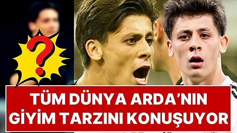 Şampiyonlar Ligi'nde Ödül Alan Milli Futbolcu Arda Güler'in Giyim Tarzı Gündem Oldu: 'Veliaht Prens Havası'