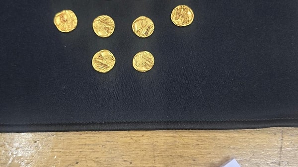 During the incident that took place on August 29, four workers noticed the coins while excavating near the BCM Dormitory.