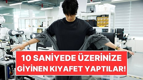 Kimseye Dokunmadan 10 Saniyede Üzerinize Giyilebilen Kıyafet Geliştirildi!