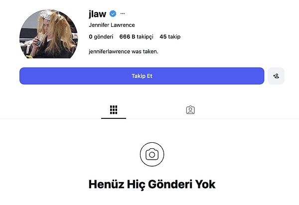 Doğrulanmış hesap ilk saatlerde 170 bin takipçiyi geçti, üzerinde hâlâ tek bir gönderi yok.