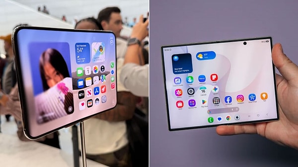Apple ekran katmanlarının birbirinin üzerinden kaymasını sağladı