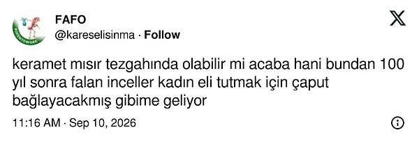 Kimileri işi kerametin nerede olduğunu araştırmaya kadar götürdü.