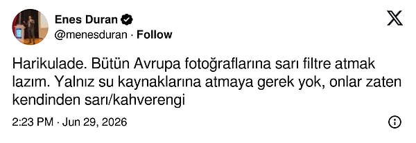 Kimileri de aynısını Avrupa'ya uygulamayı teklif etti.