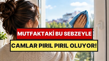 Cam Temizliğinde Şaşırtan Yöntem: Pencereye Soğan Sürüyorlar