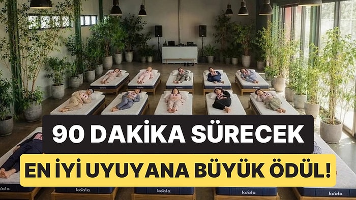 Tokyo'da En İyi Uyuyana 2,2 Milyon Yen Ödül Verilecek