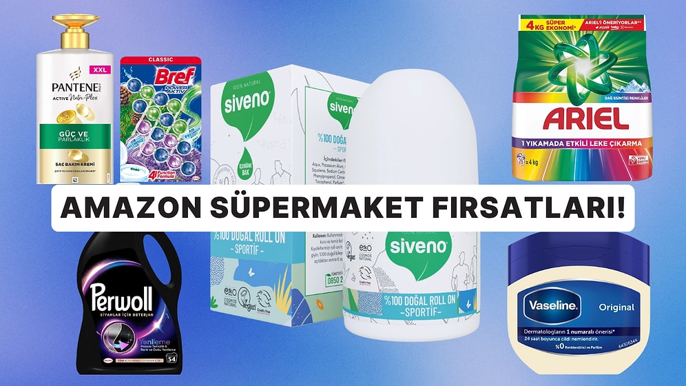 Evin İhtiyaçlarını Uyguna Getirmenin Tam Zamanı: Amazon’dan Kaçırılmayacak Süpermarket Fırsatları