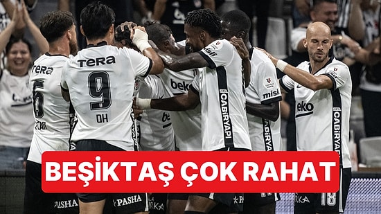 Beşiktaş Derbiden Sonra Evinde Ağırladığı Erzurumspor'u da 3-0'la Geçti