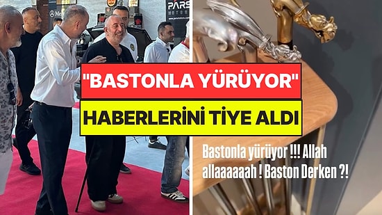 Cem Yılmaz, "Bastonla Yürüyor" Yorumlarını Tiye Aldı: "Allah Allah! Baston Derken?"