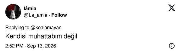 Kendini muhatap olarak dahi görmeyenler.