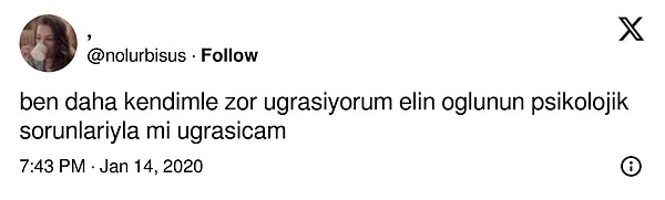 Başkalarıyla uğraşacak kapasitesi olmayanlar.