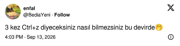 Kısayollar bile bulundu.