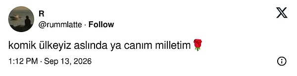 Tabii böyle bir yorum yorumsuz kalmadı.