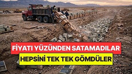 Absürt Fiyatı Yüzünden Satamadıkları Binlerce Bilgisayarı Toprağa Gömdüler