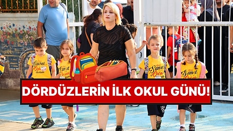 7 Yıl Evlat Hasreti Çekti, Dördüzleri Bugün Okula Başladı