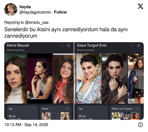 Deniz Baysal - Gaye Turgut Evin