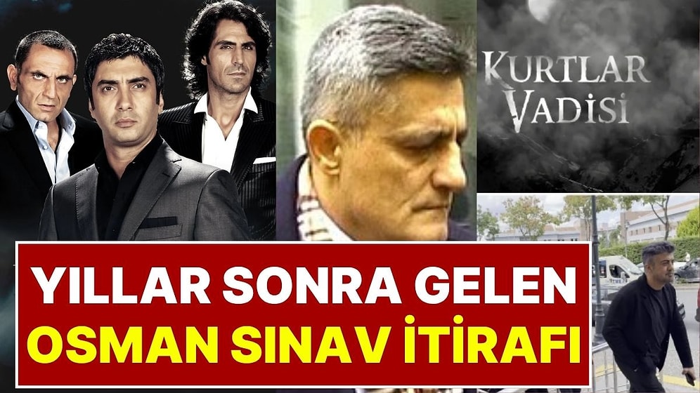 Kurtlar Vadisi'nin Senaristi Raci Şaşmaz'dan Yıllar Sonra Gelen Kaşif Kozinoğlu ve Osman Sınav İtirafı