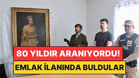 Emlak İlanındaki Fotoğrafa Baktılar: 80 Yıldır Aranan Tabloyu Buldular