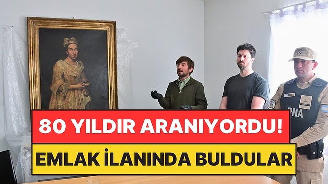 Emlak İlanındaki Fotoğrafa Baktılar: 80 Yıldır Aranan Tabloyu Buldular