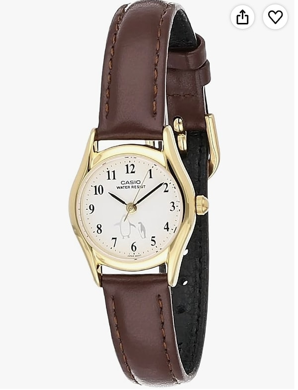 Casio altın sarısı kadın analog kol saati %11 indirimle 1.828,95 TL yerine net 1.627,16 TL!
