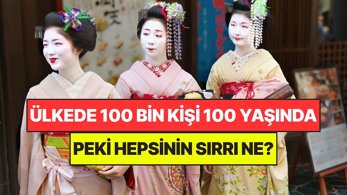 Japonya'da 100 Yaşını Aşanların Sayısı 100 Bini Geçti: Peki Uzun Ömürlerinin Sırrı Ne?