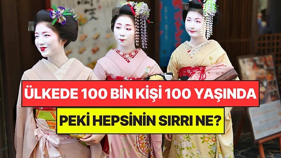Japonya'da 100 Yaşını Aşanların Sayısı 100 Bini Geçti: Peki Uzun Ömürlerinin Sırrı Ne?