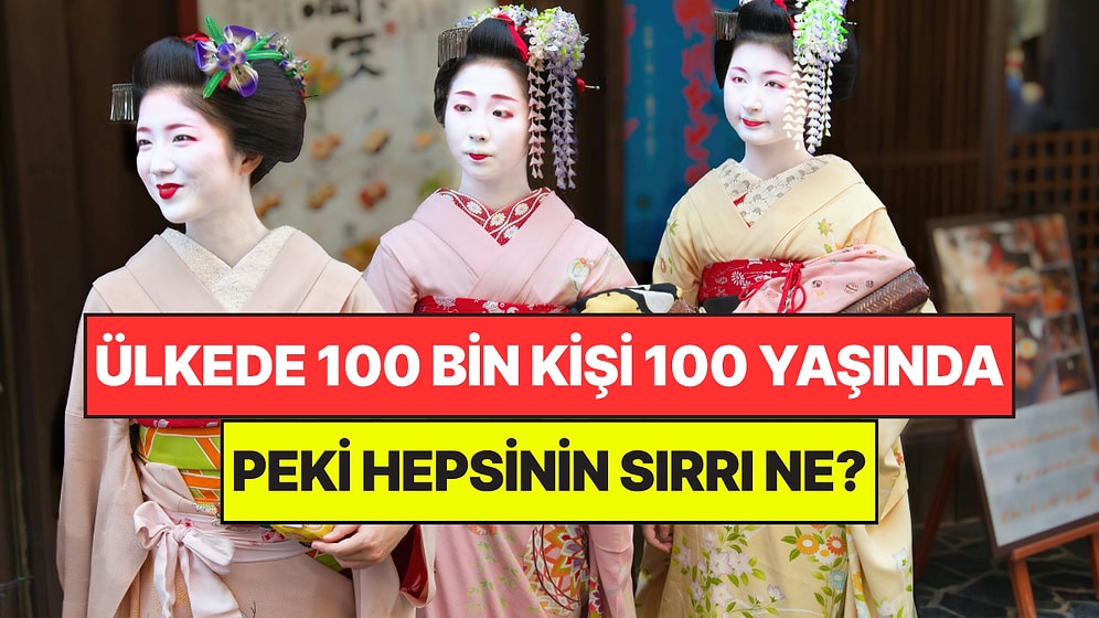 Japonya'da 100 Yaşını Aşanların Sayısı 100 Bini Geçti: Peki Uzun Ömürlerinin Sırrı Ne?