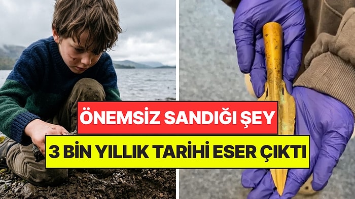 8 Yaşındaki Çocuk Gölde Oynarken Buldu: Önemsiz Sandığı Şey 3 Bin Yıllık Mızrak Çıktı
