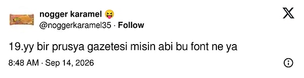 Ve font adeta mizahi bir sıra gecesi gibi herkesin şahsi şakasını yaptığı bir duruma düştü.
