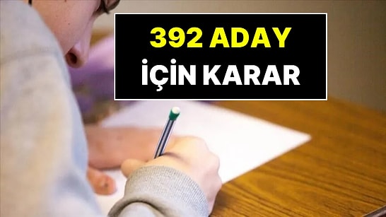 ÖSYM Açıkladı: 392 Aday Yeniden KPSS'ye Girecek