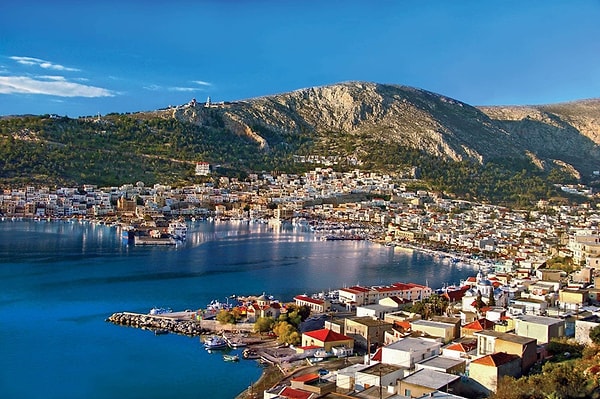 Kalymnos Santorini'ye sakin bir alternatif sunuyor