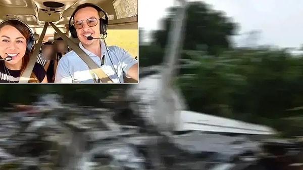 Mehmet Çankaya’nın kullandığı uçaktaki herkes hayatını kaybetti.