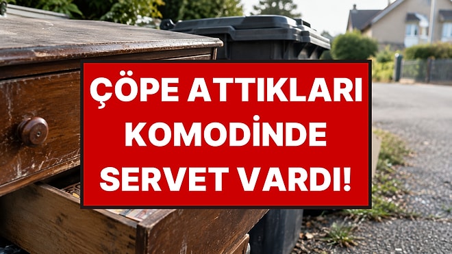 İçinde 2 Milyon Lira Olan Komodini Çöpe Attılar: 4 Gün Boyunca Aradılar