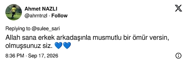 Mutlu bir ömür dileğiyle tebrik edildi
