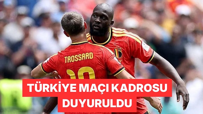 Kadro Belli Oldu: Beşiktaşlı Trossard ile Fenerbahçeli Lukaku Belçika Milli Takımı'nda