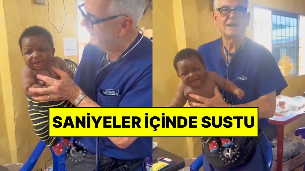 Amerikalı Doktor Ağlayan Bebeği Saniyeler İçinde Sakinleştiren Hareketi Gösterdi