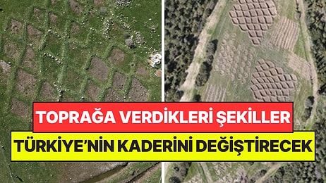 Toprağa Verdikleri 'Baklava' ve 'Hilal' Şekilleri Türkiye'nin Kaderini Değiştirecek