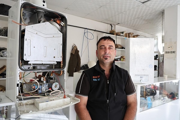 Şimşek, tanıdık ustalarla çalışılmasını ve düzenli yıllık bakımın kombinin ömrünü uzattığını vurguluyor.