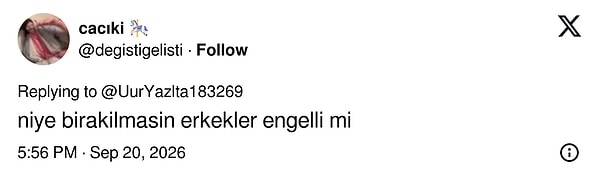 Erkeklerin evde tek başına idare edemeyeceği varsayımına itiraz edenler oldu