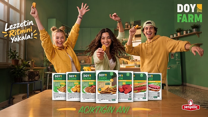 Doyfarm'dan Yeni Reklam Filmi: "Acıktığın An Doyfarm"