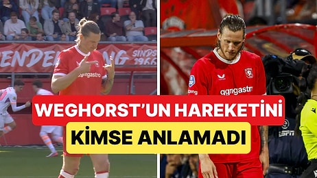 Beşiktaş'ın Eski Yıldızı Wout Weghorst'un Maç İçinde Yaptığı El Hareketlerine Kimse Anlam Veremedi
