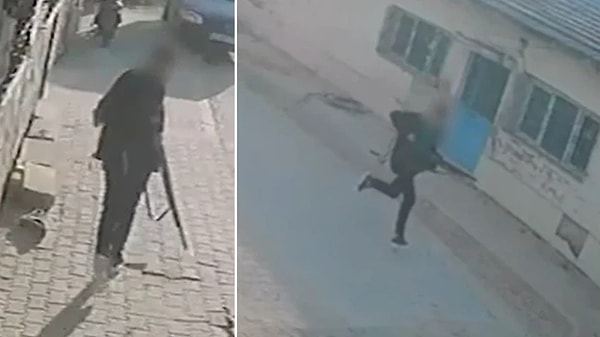 Manisa’nın Turgutlu ilçesinde 10 öğrencinin yaralandığı silahlı saldırıyı gerçekleştiren şüphelinin yeni güvenlik kamerası görüntüleri ortaya çıktı. Görüntülerde saldırganın elindeki pompalı tüfeği kontrol ederek oldukça rahat tavırlarla ilerlediği görüldü.