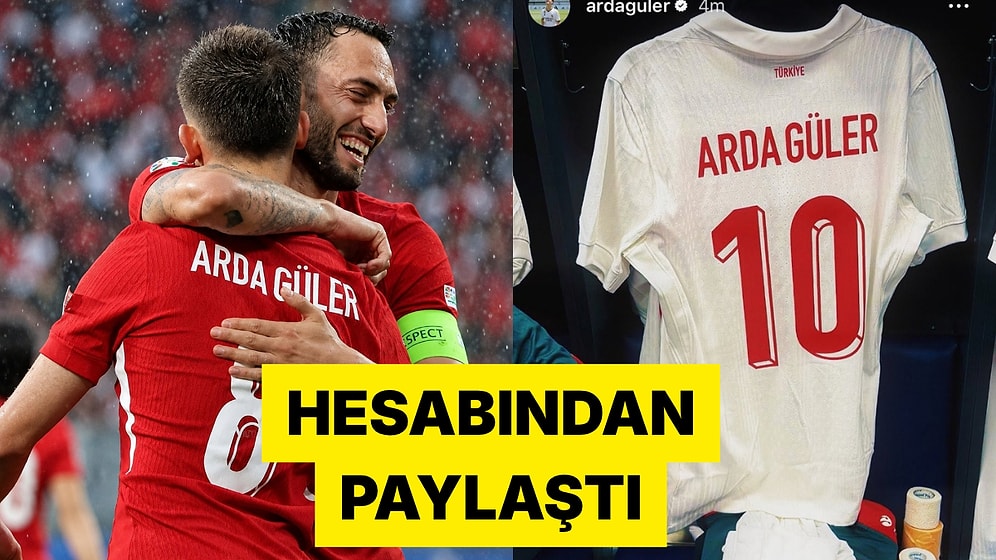 Sakatlanan Hakan Çalhanoğlu 10 Numarayı Arda Güler'e Emanet Etti
