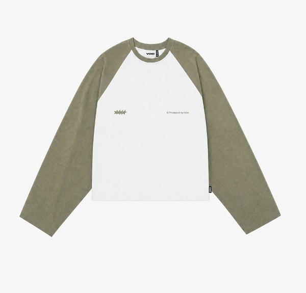 VOID Studios minimal logolu premium raglan uzun kollu tişört 899,00 TL yerine net 699,00 TL!