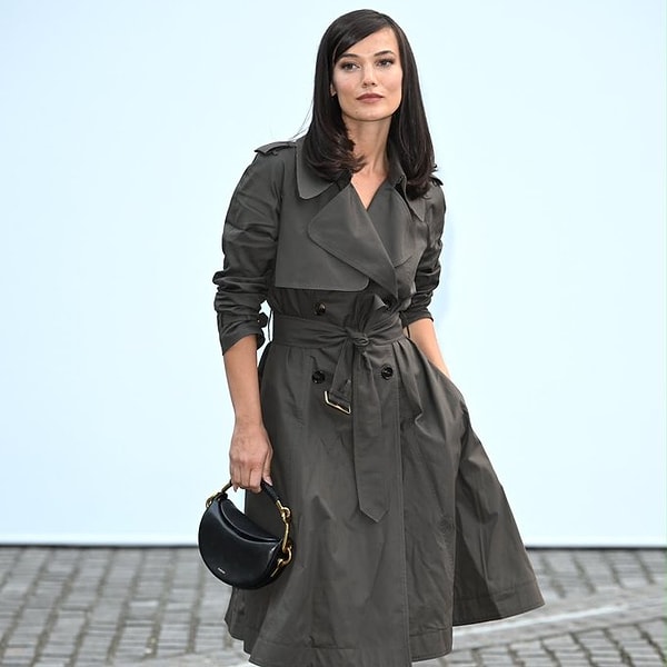 Pınar Deniz, Burberry’nin 2027 İlkbahar/Yaz defilesini izlemek için Londra’daydı.