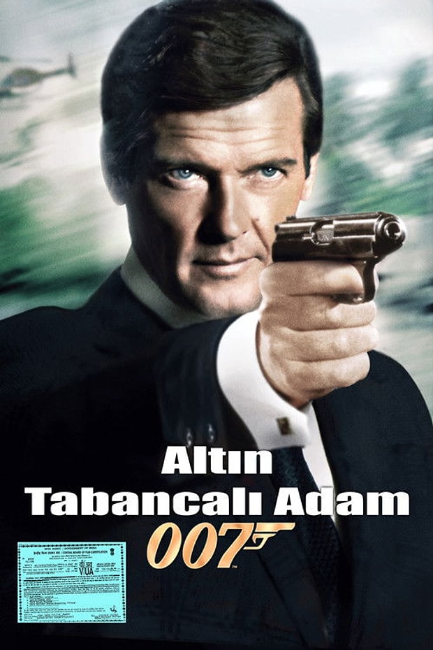 Altın Tabancalı Adam Posteri