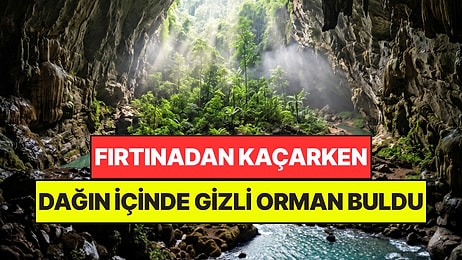 Fırtınadan Kaçarken Dağın İçinde Başka Bir Dünya Buldu: Kendi Bulutu ve Ormanı Var
