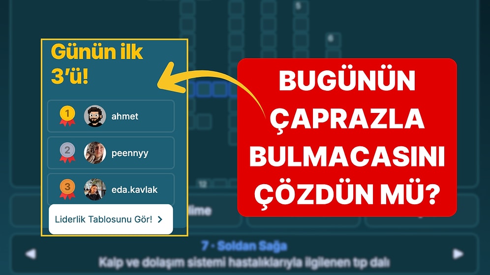 Onedio'nun Yeni Oyunu Çaprazla Seni Bekliyor!