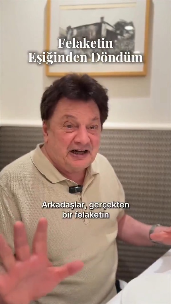 Vedat Milor'un "Az daha sipariş etmeyi unutuyordum, felaket olurdu" videosu binlerce yorum aldı.